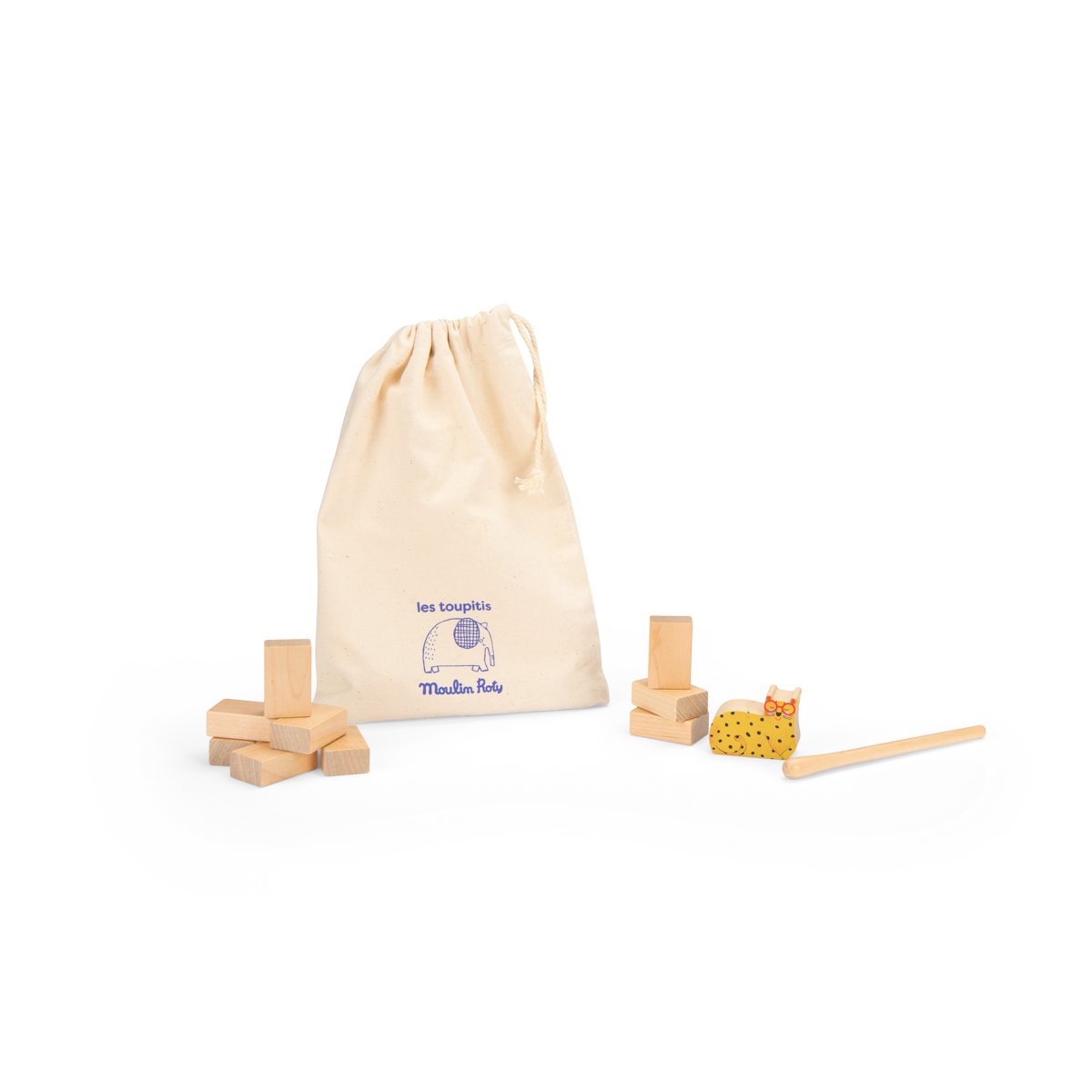 Jeu De Construction En Bois Moulin Roty - Éducatif Dès 3 Ans - Occasion Très Bon état