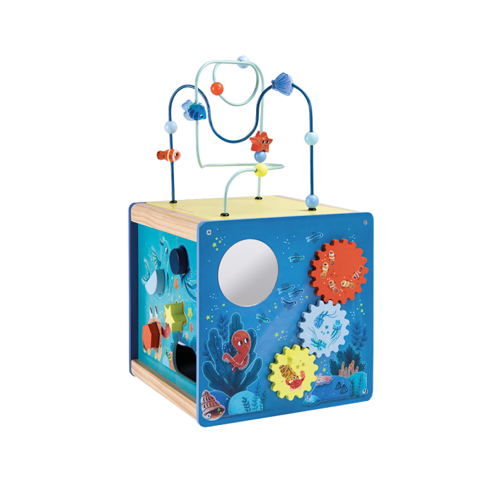 Cube d'activités en bois Aventures de Paulie - Moulin Roty