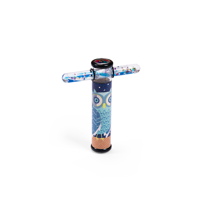 Kaléidoscope phosphorescent Chouette Moulin Roty