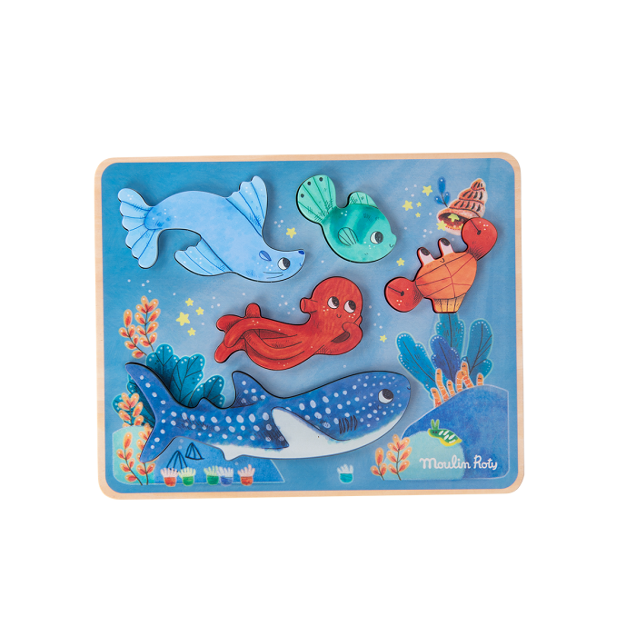 Puzzle sensoriel - Moulin Roty