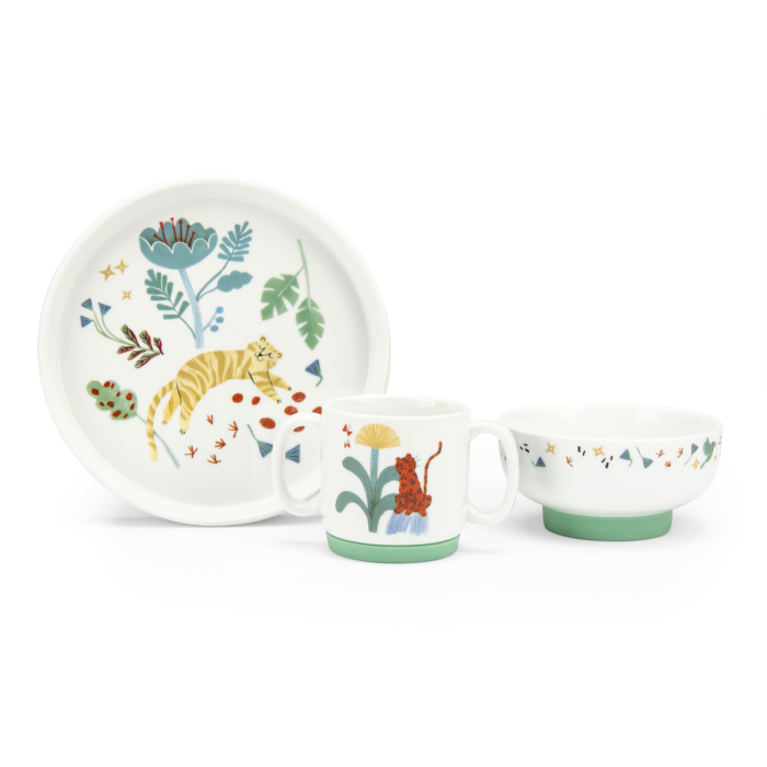 Set vaisselle porcelaine