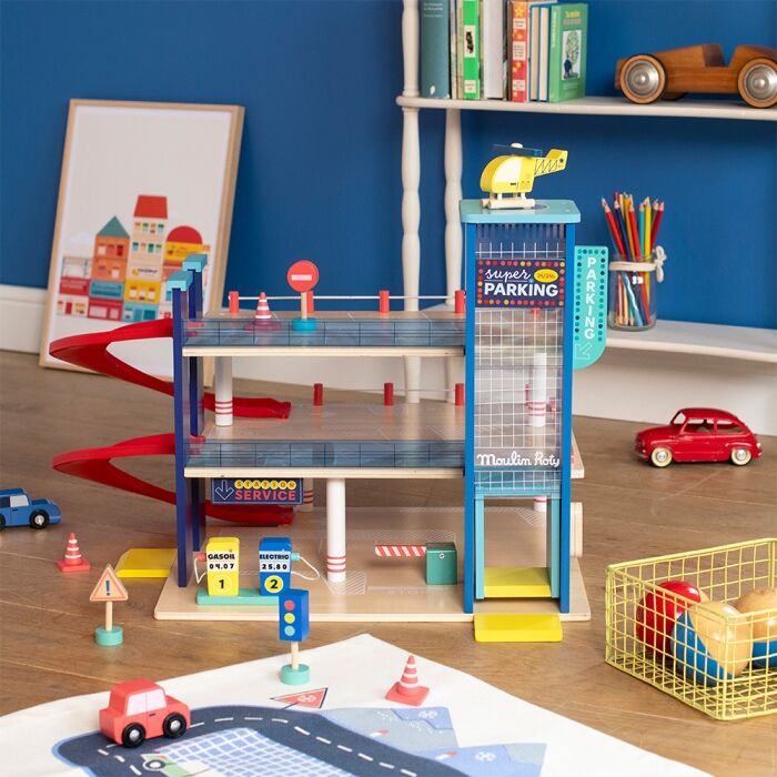 Garage Jouet Pour Voitures Miniatures – Jeu D'imitation, Neuf