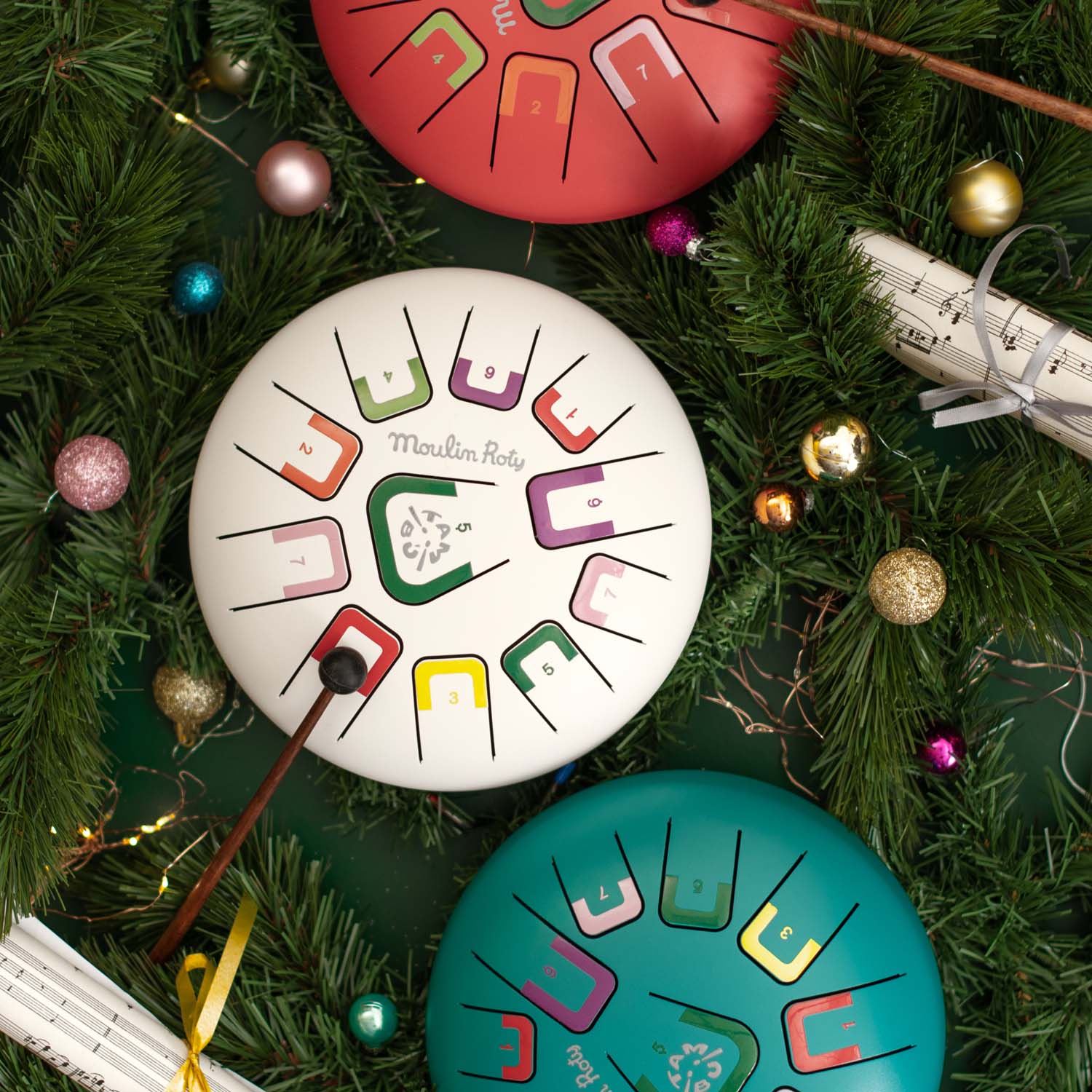 Tambour à languettes